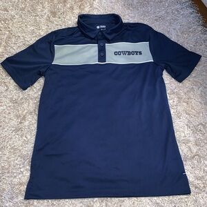 NFL Dallas Cowboys Navy Blue Polo Shirt - NWT
